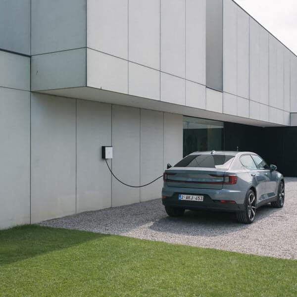 How does electric car home charging station work