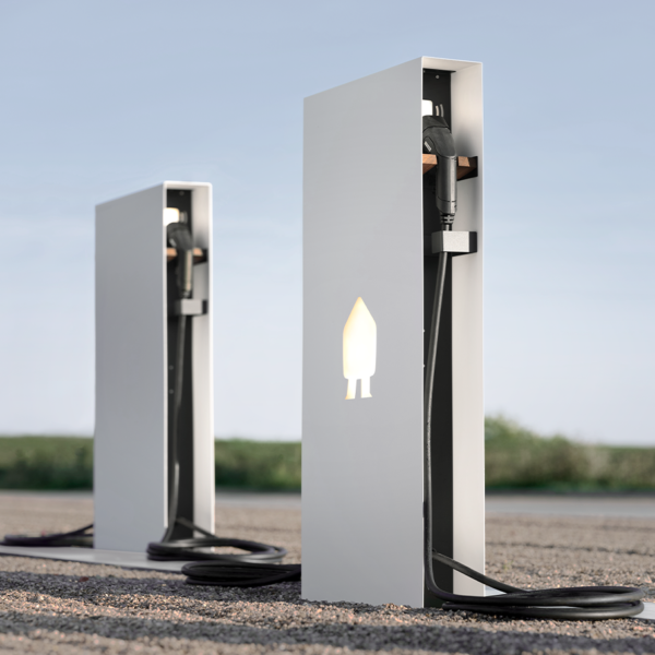 Charging stations for companies and business use